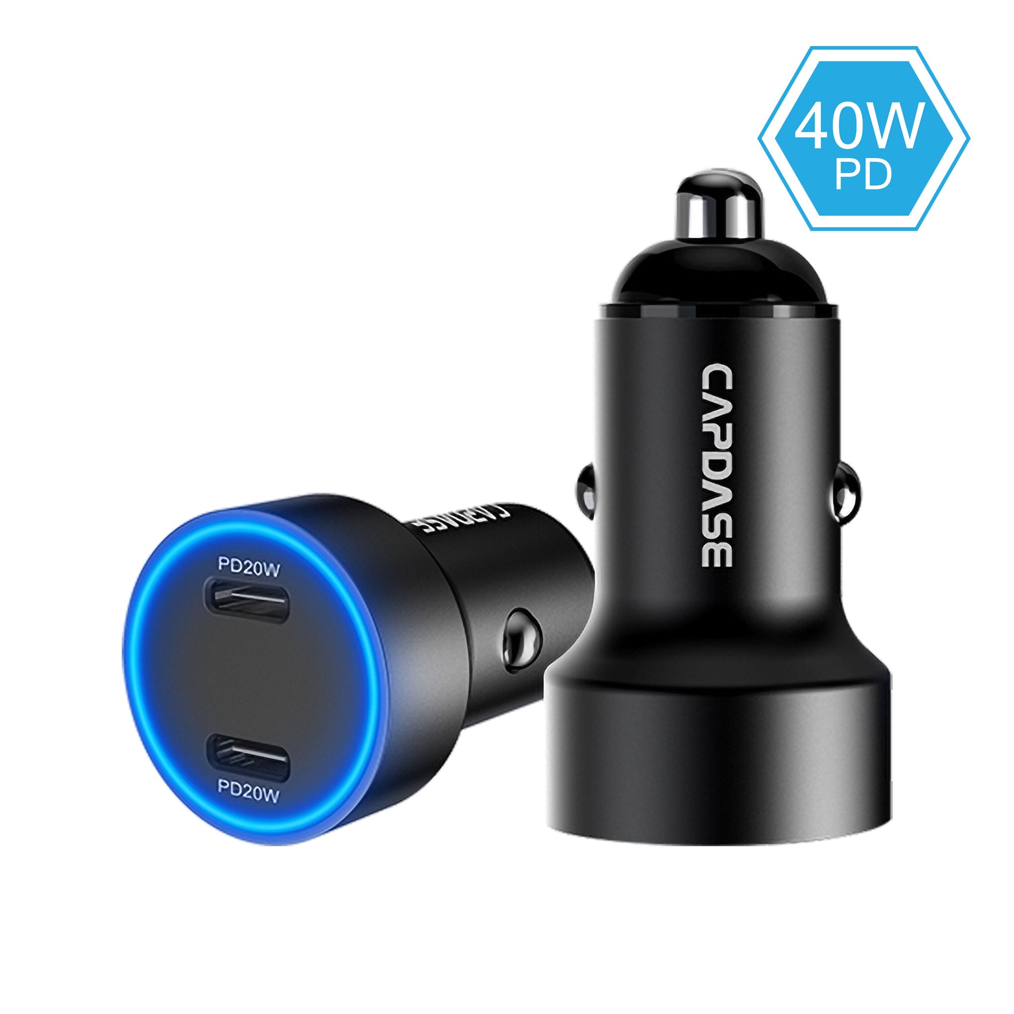 Rapider 2P40 Dual USB PD Car Charger