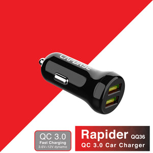 Rapider QQ36 QC 3.0 Car Charger