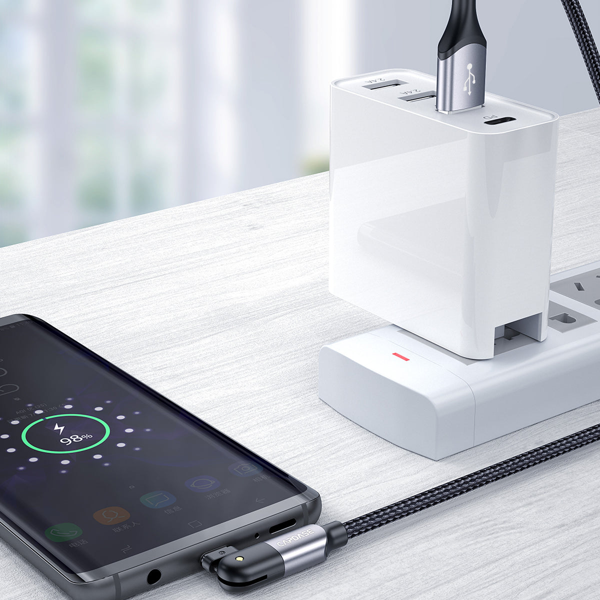 Rotary CA-2M USB-C To USB Sync & Charge Cable 2M (3A)