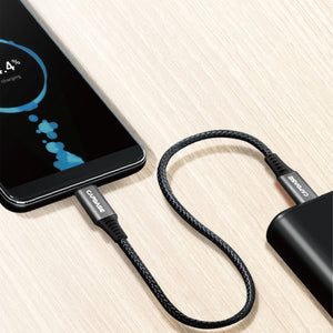METALLIC CCSVQ-5A_28cm USB-C To USB-C Sync and Charge Cable (100W) 28CM