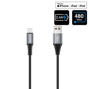 METALLIC LA89 Lightning To USB-A Cable 1.5M