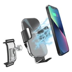 SA Power Fast Wireless Charging Auto-Clamp Car Mount DSH Base-BMWX3 for BMW 2, 3, 4, X3, X4