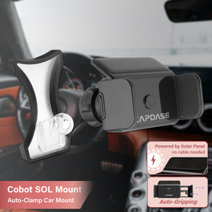 Cobot-SOLAR Auto-Clamp Car Mount DSH Base-GLA2 for Benz A / CLA / GLA (2013-2018)