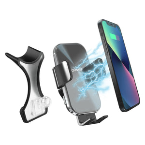 SA Power Fast Wireless Charging Auto-Clamp Car Mount DSH Base-GLC for Benz C Class / GLC (2015-2018)