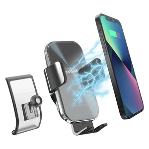 SA Power Fast Wireless Charging Auto-Clamp Car Mount DBase-KY for Porsche Cayenne (2018-2021)