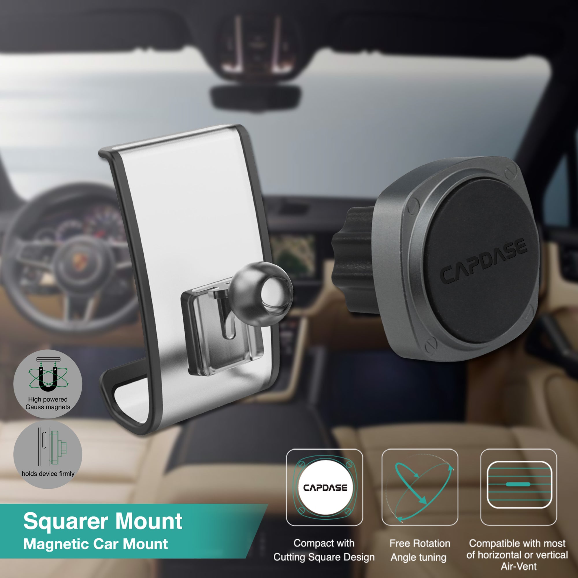 Car Phone Mount Holder For Porsche 718 Boxster Spyder 982 Panamera 971  Macan 95b Cayenne 92A Coupe 9YB Interior Accessories - sdsarabia