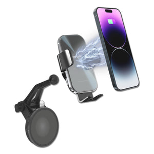 SA Power Fast Wireless Charging Auto-Clamp Car Mount Vent Base - T-140 for Tesla Model 3/Y