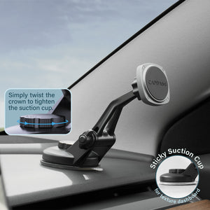 SQUARER Magnetic Car Mount Vent Base - T-140 Tesla Model 3/Y (Compatible)
