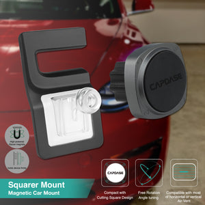 SQUARER Magnetic Car Mount DSH Base - MSX for Tesla Model S/X