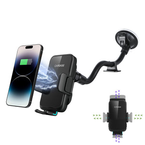 AA Power II Fast Wireless Charging Auto-Clamp & Auto-Alignment Car Mou -  Capdase