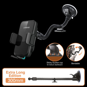 AA Power II Fast Wireless Charging Auto-Clamp & Auto-Alignment Car Mount Gooseneck Arm 300mm