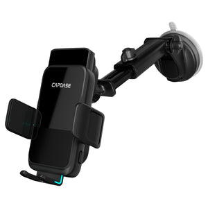 AA Power II Fast Wireless Charging Auto-Clamp & Auto-Alignment Car Mount Telescopic Arm