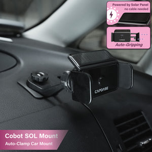 Cobot-SOLAR Auto-Clamp Car Mount Rotating Tack