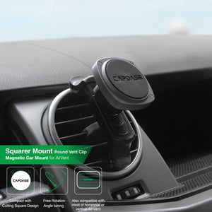 SQUARER Magnetic Car Mount Air Vent Clip