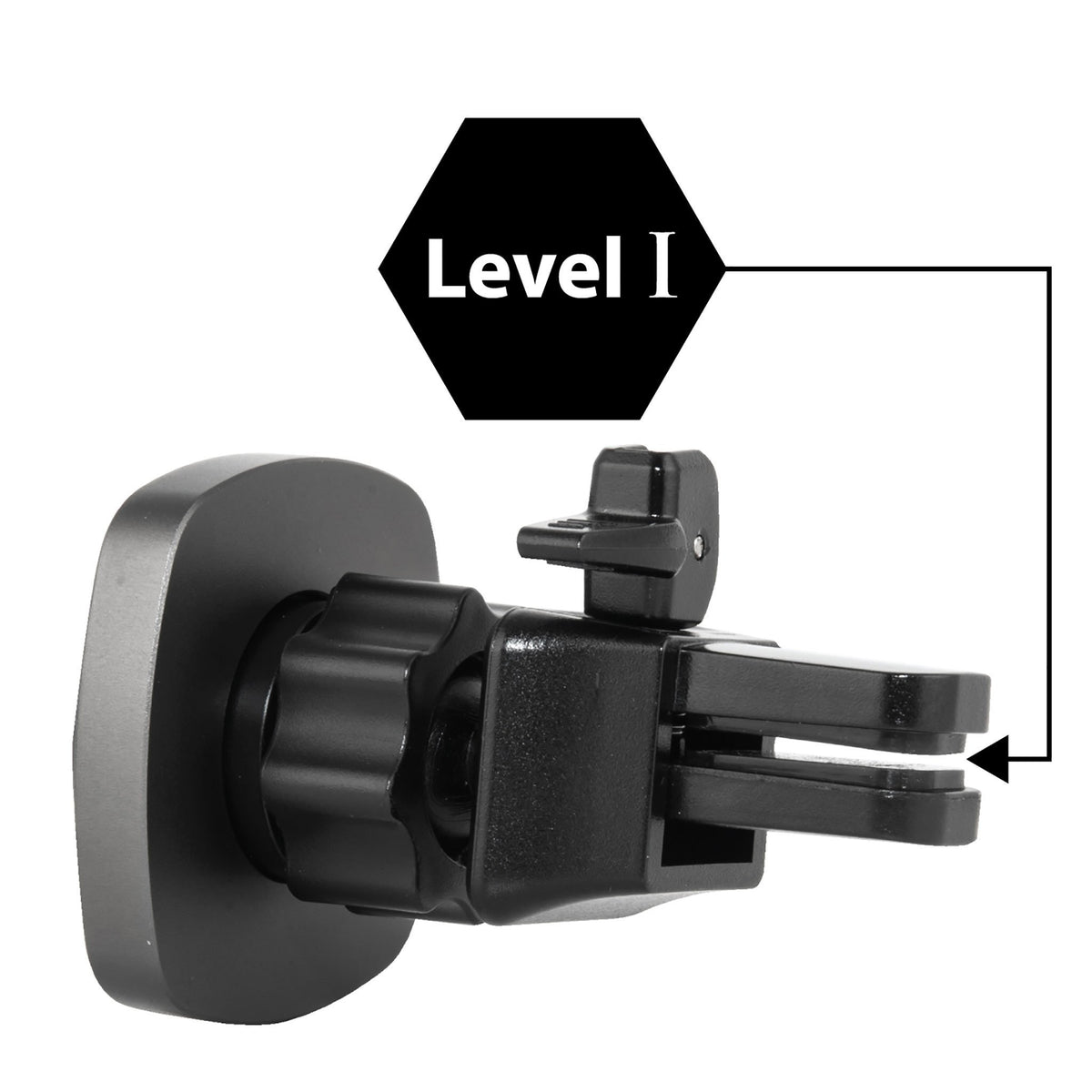 SQUARER Magnetic Car Mount Air Vent Clip