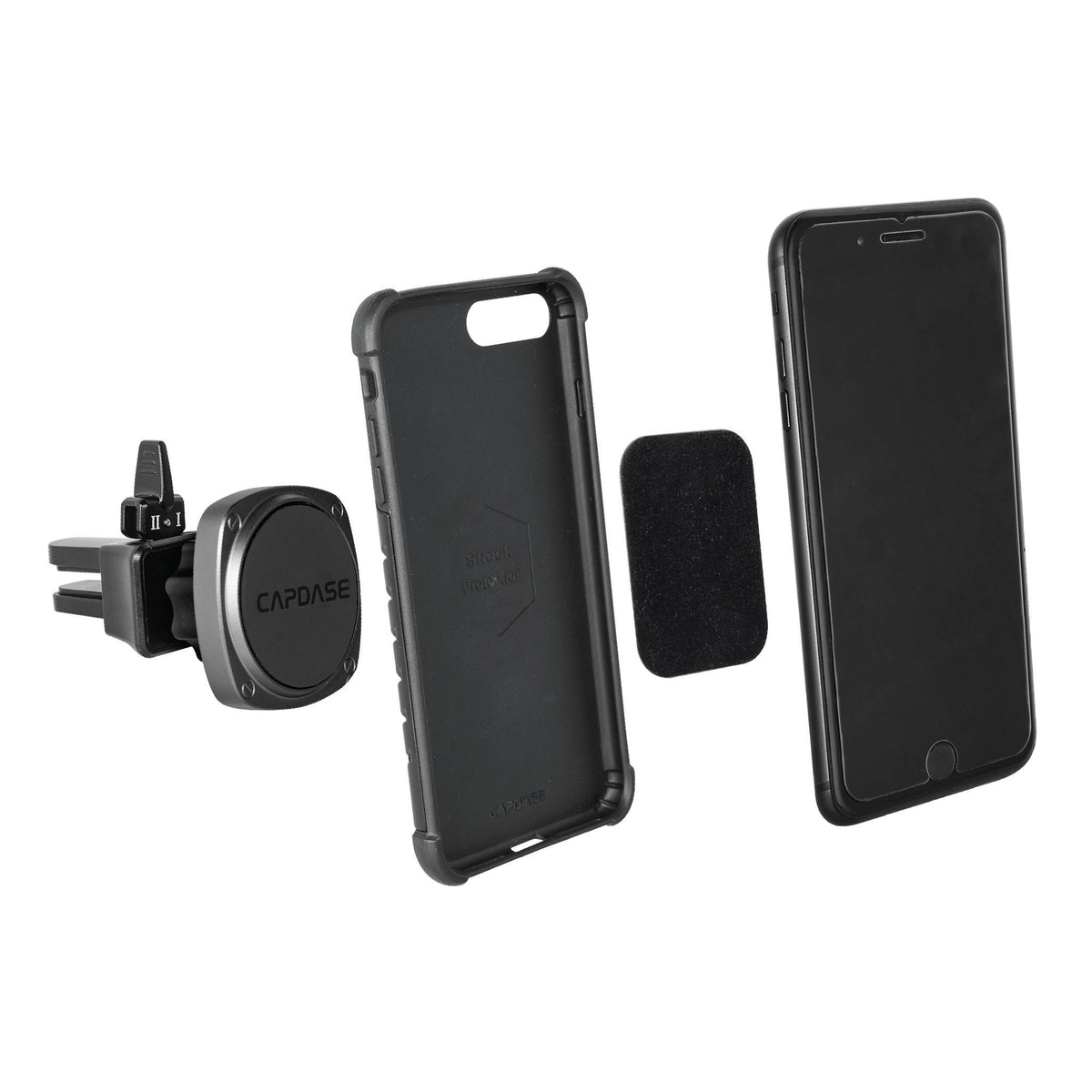 SQUARER Magnetic Car Mount Air Vent Clip