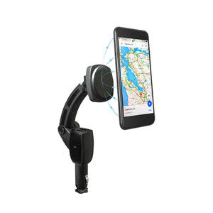 SQUARER-CHARGING ARM F30 QC 3.0 Car Charger Magnetic Mount 