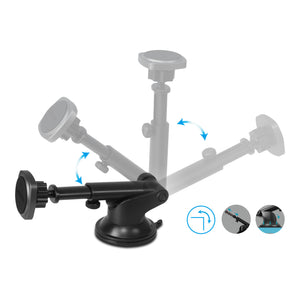 SQUARER Magnetic Car Mount Telescopic Arm