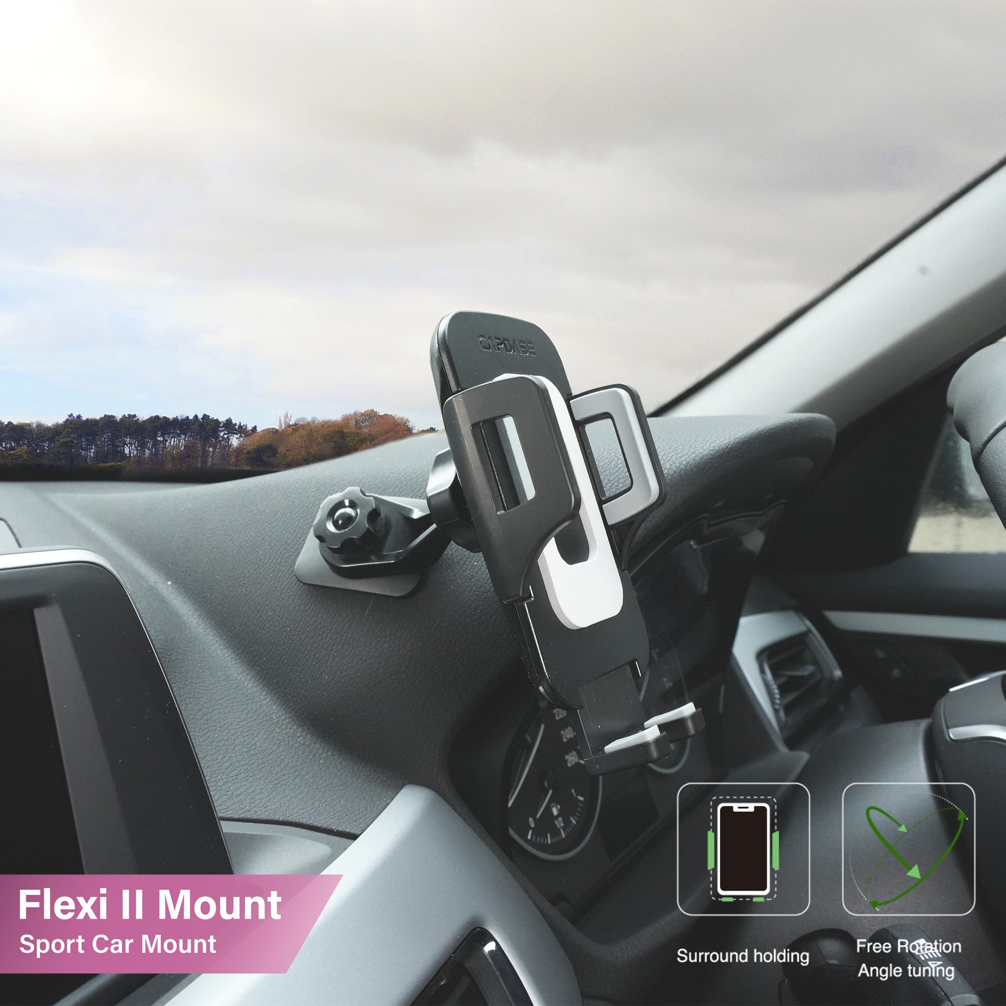 FLEXI II Sport Car Mount Rotating Tack