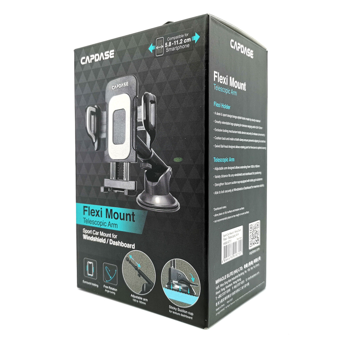 FLEXI II Sport Car Mount Telescopic Arm