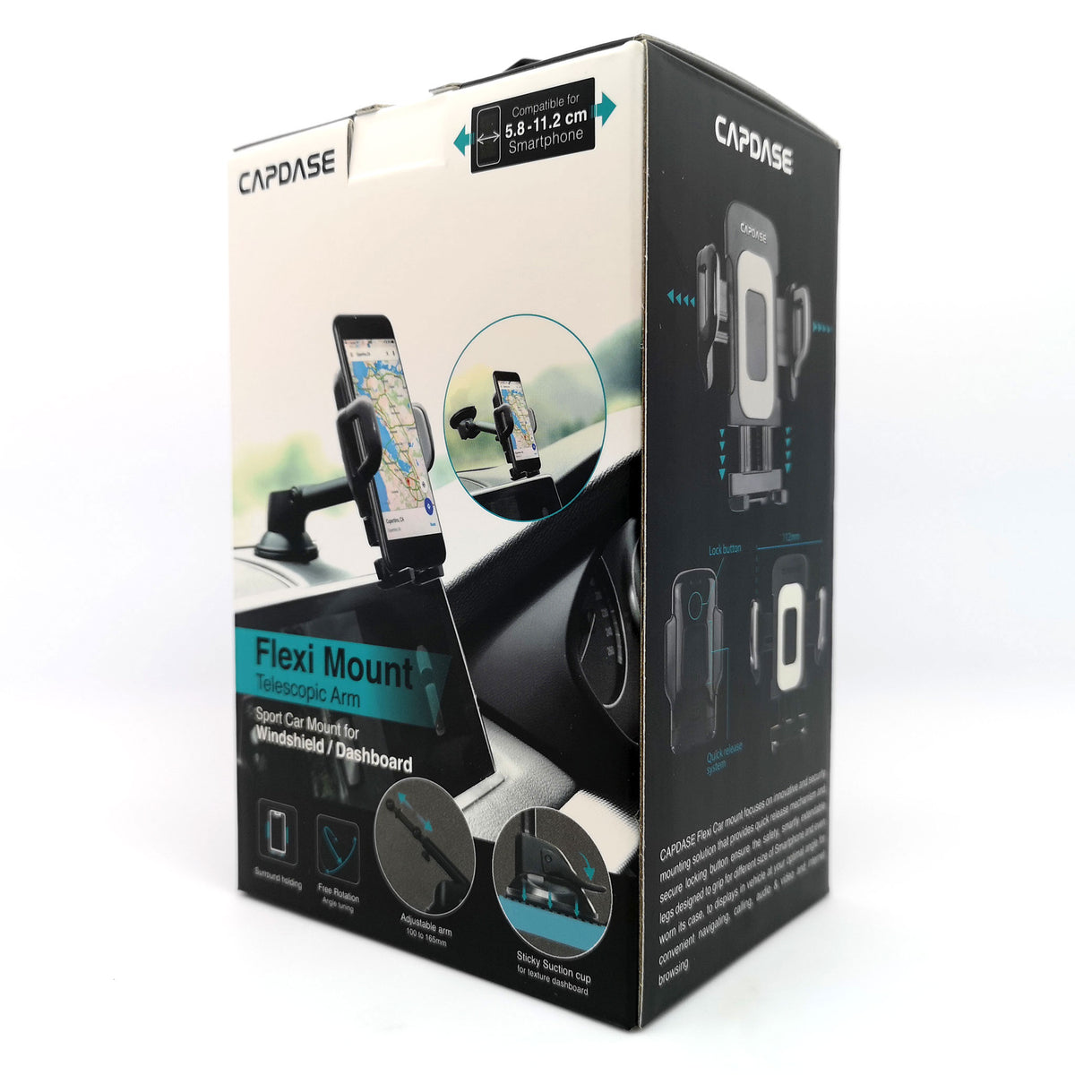 FLEXI II Sport Car Mount Telescopic Arm