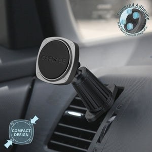 SQUARER Magnetic Car Mount Air Vent Twist Vent-Hook 143