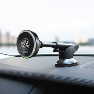 M-CM Power II Ceramic Cooling Fast Wireless Charging Magnetic Car Mount Telescopic Arm