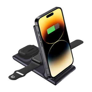 Q-Touch DF315 3-in-1 Fast Wireless Charging Stand