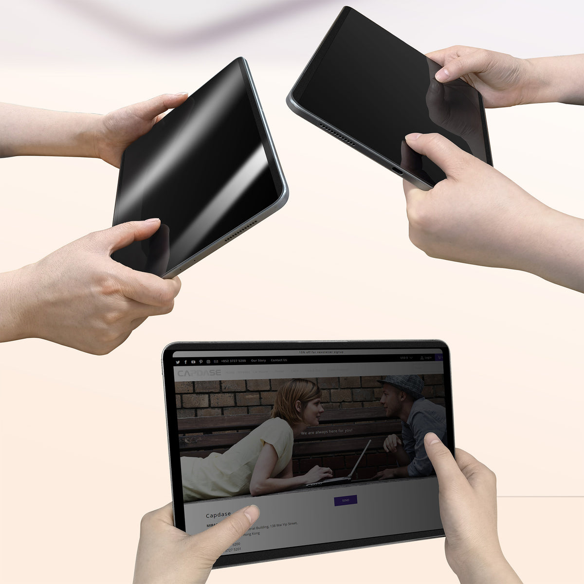 Magnetic DMF Privacy Film For iPad 10.9 & 11-inch