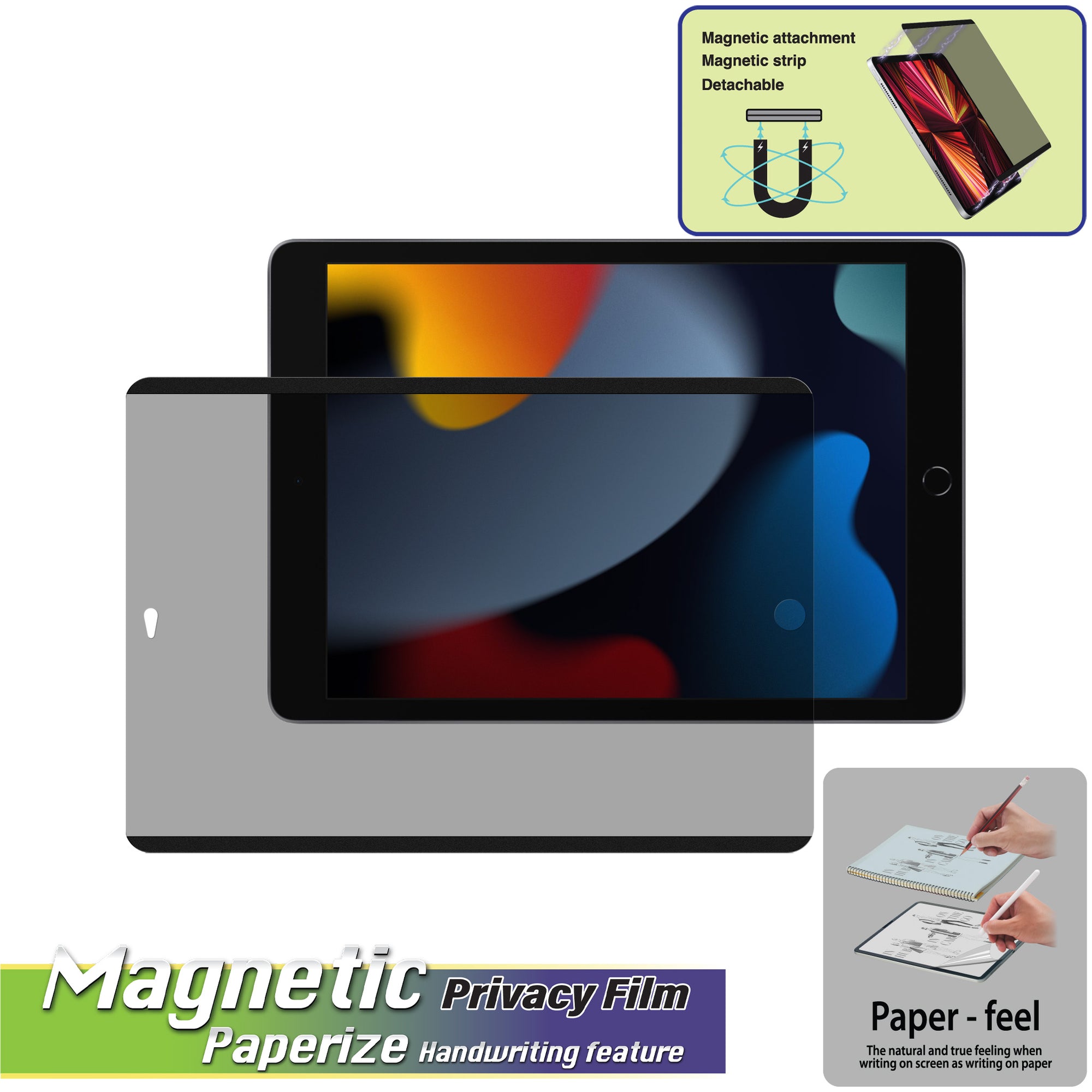 Magnetic DMF Privacy Film For iPad 10.2-inch