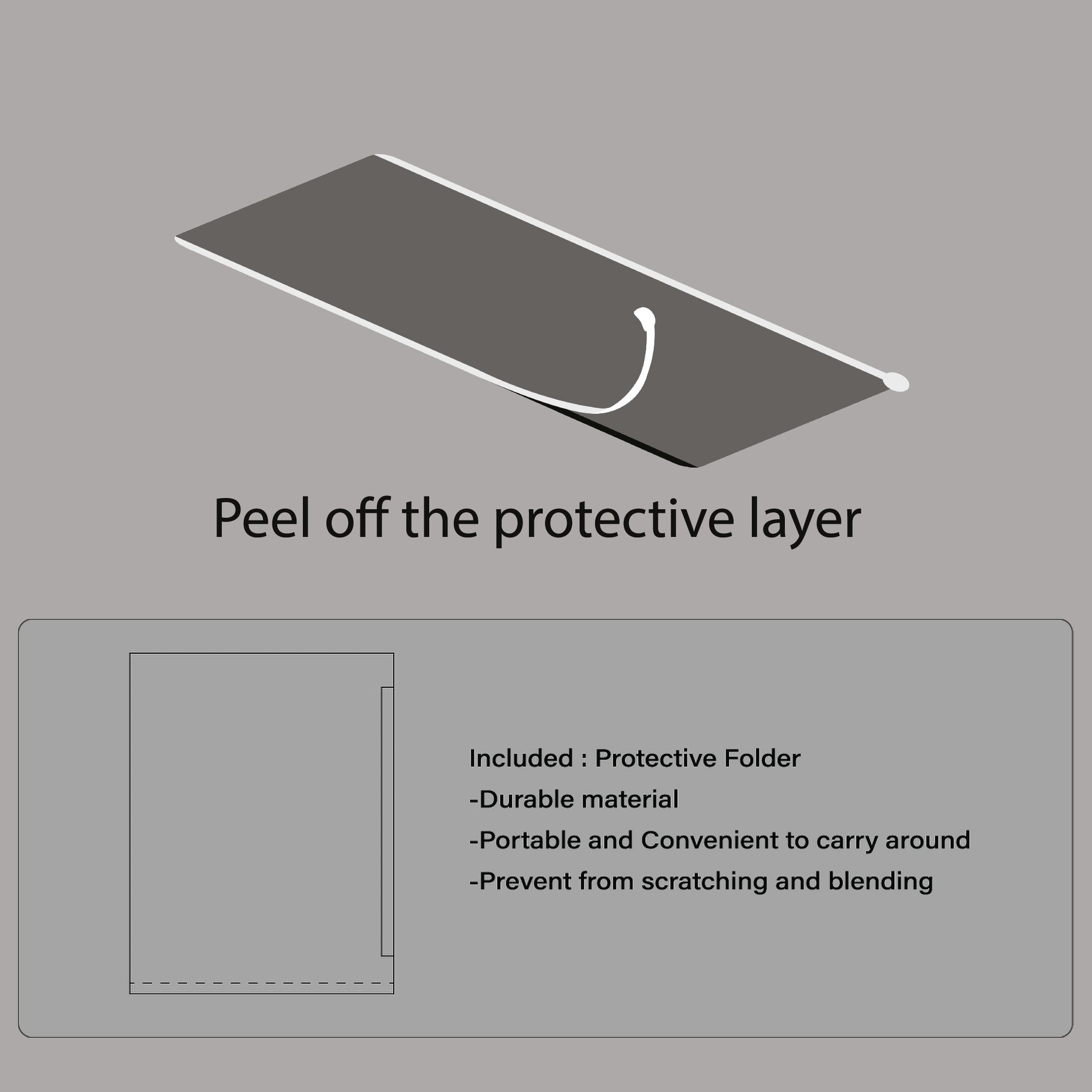 Cazy Paper Feel Protecteur d'écran Apple iPad Mini 6 Film Magnétique - 2  pièces