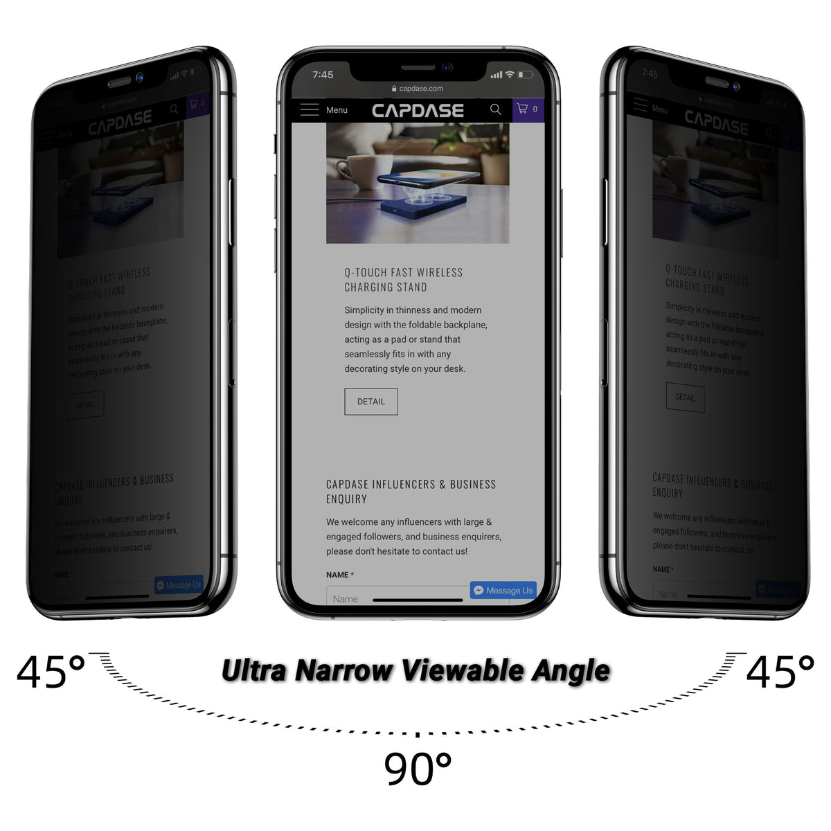 iPhone 12 mini Armorize Privacy Pro Screen Protector FFG-275