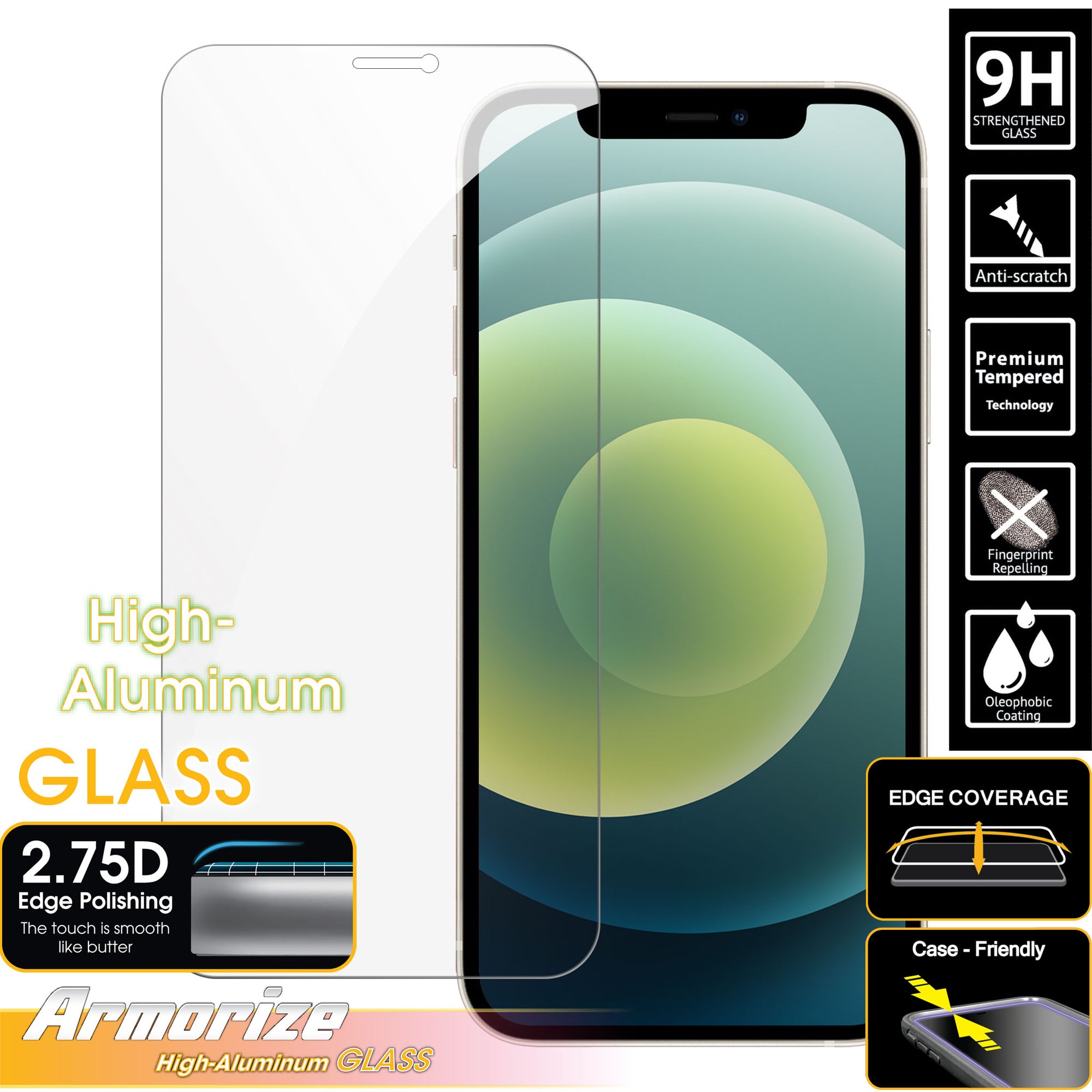 iPhone 12 mini Armorize Screen Protector FFG-275