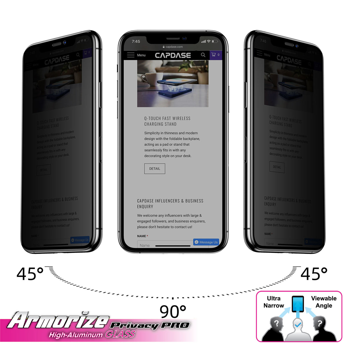 iPhone 14 Plus & 13 Pro Max PrivacyGuard Pro Screen Protector FFG