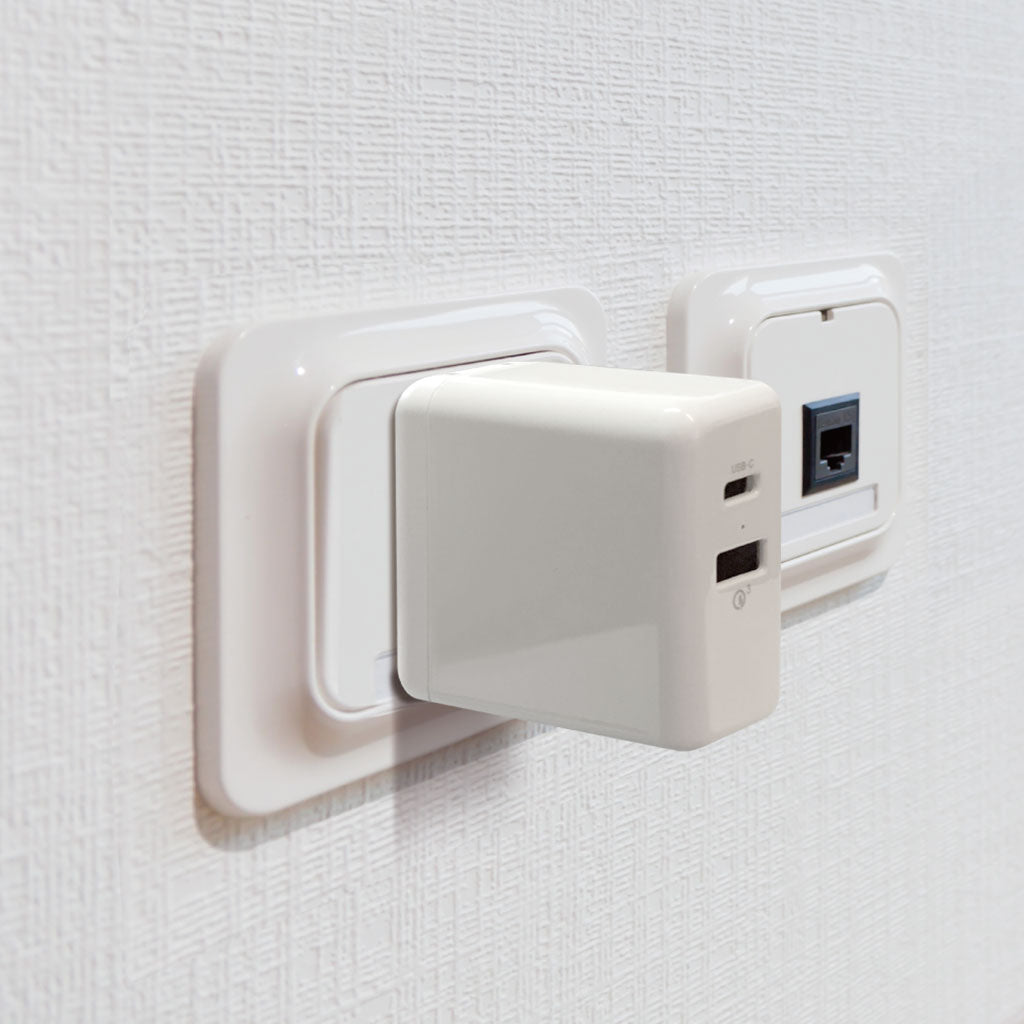 RANGER 2P33B QC3.0 and USB-C Wall Charger with Cable Kit (EU Plug)