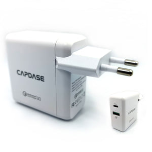 RANGER 2P33B QC3.0 and USB-C Wall Charger with Cable Kit (EU Plug)
