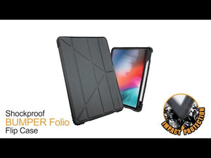 BUMPER FOLIO Flip Case for iPad 10.2-inch and 10.5-inch