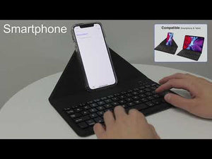 KB FOLIO-28U Bluetooth Slim Keyboard with Case video