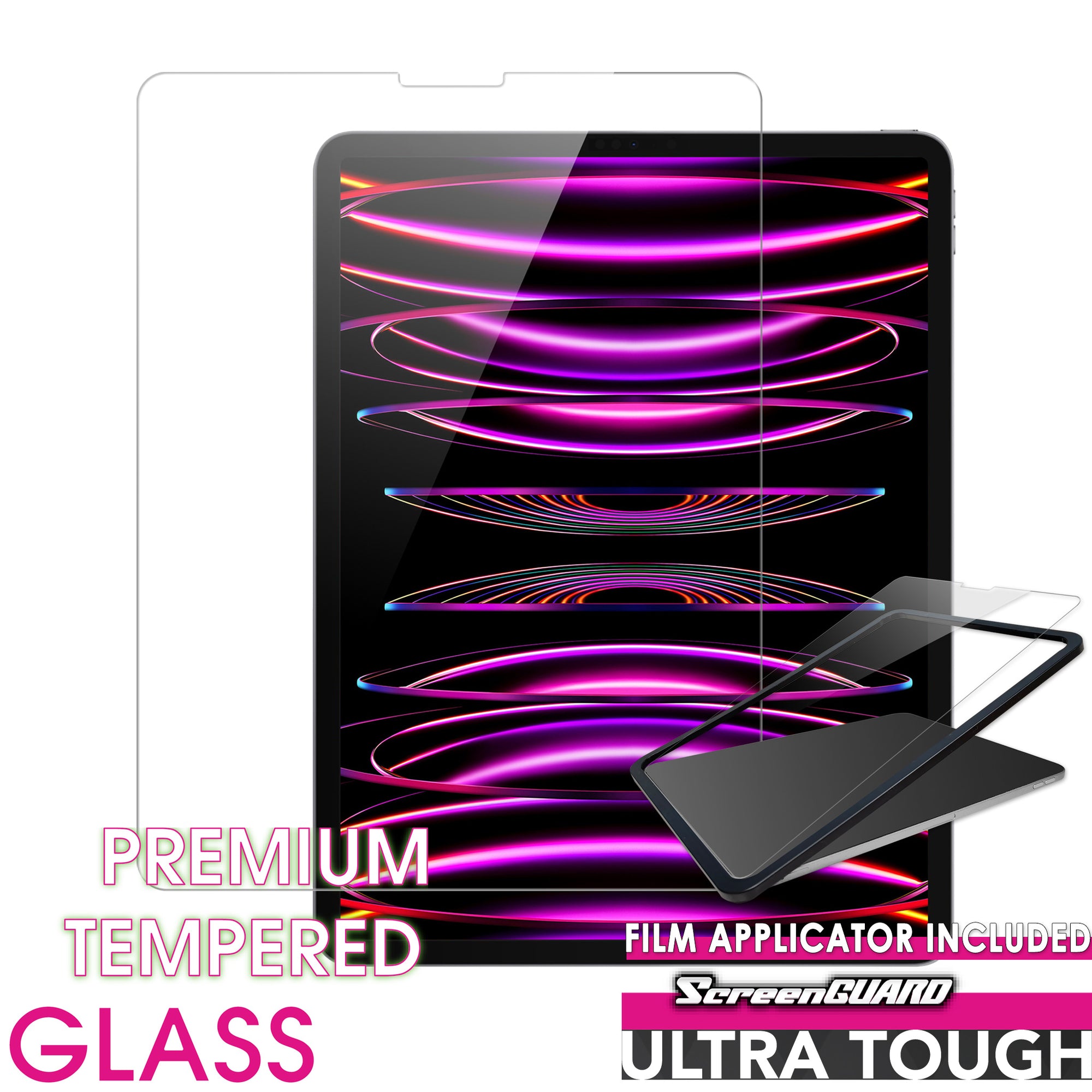 Ultra-Clear UT33 Tempered Glass for iPad Pro 12.9-inch